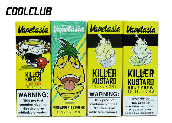 Gıda Sınıfı E Puro Suyu Katili Kustard Çilek Böğürtlen Ananas Express 100 ml 3 mg Tedarikçi