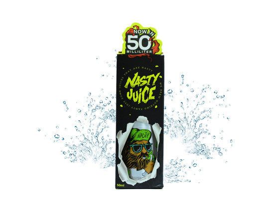 30% PG E Suyu Sıvı Kötü 50ml Süper dumanlı Kötü Pus Yeşil Maymun Tedarikçi