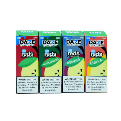 Reds Salt 30ml Smoke E Sıvı Guava Buzlu Premium Su Geçirmez Etiket Tedarikçi